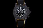 Breitling 45MM Excellent High-Temerature Resistance Black Watch breitling bentley replica